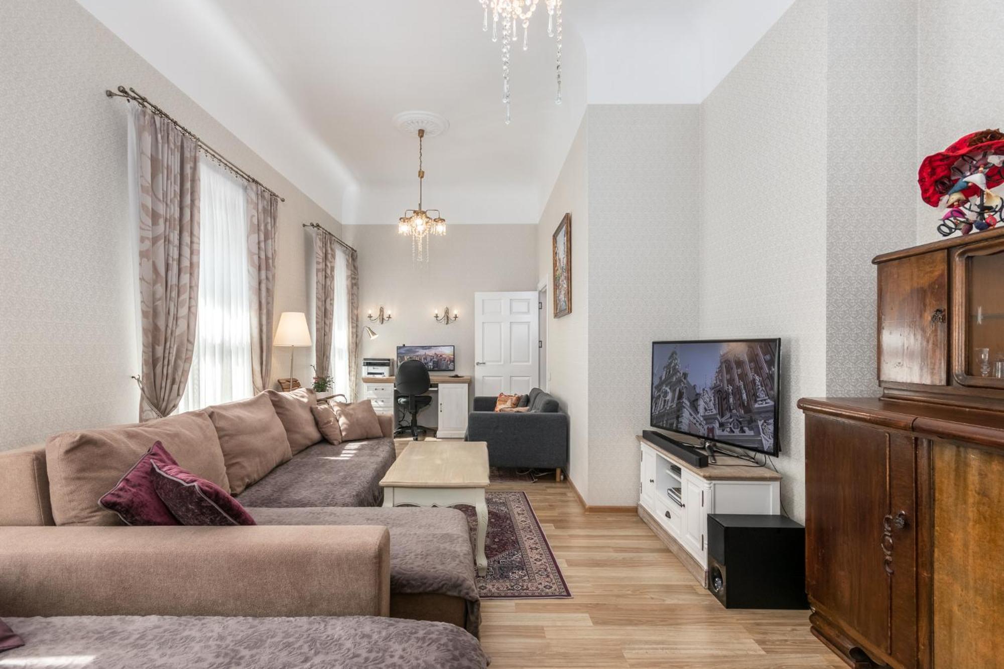 Elegant Apartment In Historical Centre & Free Locked Parking Ρίγα Εξωτερικό φωτογραφία
